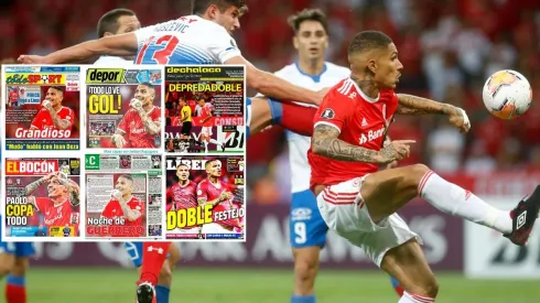 "Lo celebra Inter y todo Perú": prensa peruana en llamas con Paolo Guerrero por sus goles ante Universidad Católica
