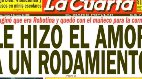 Inolvidable portada de La Cuarta cumple 21 años