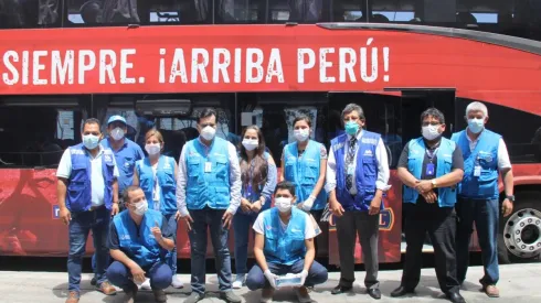 Bus de la Selección Peruana
