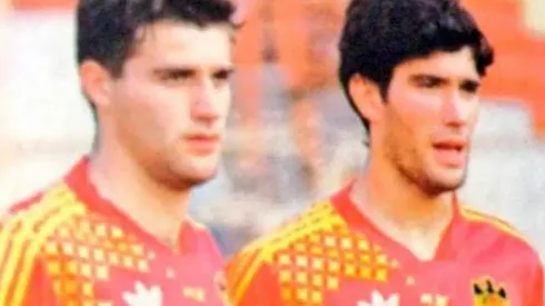 Francisco (a la izquierda) y Fernando Sanz en una imagen del recuerdo
