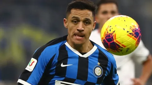 Alexis Sánchez suma 14 partidos y un gol en la presente temporada con Inter
