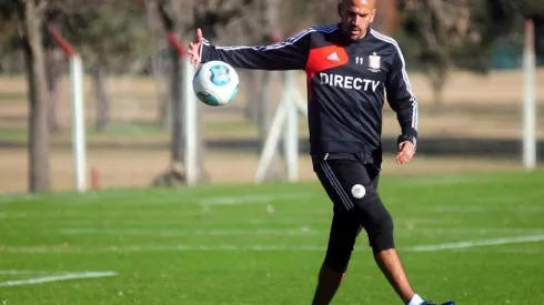 Juan Sebastián Verón en su última etapa como futbolista
