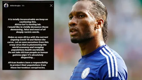 Didier Drogba durísimo en su cuenta de Instagram
