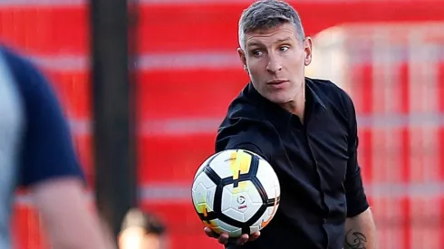 Martín Palermo estuvo dos años y medio al mando de Unión Española
