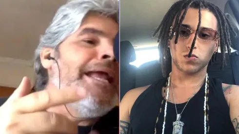Guarello se lanzó con todo contra el trapero chileno.
