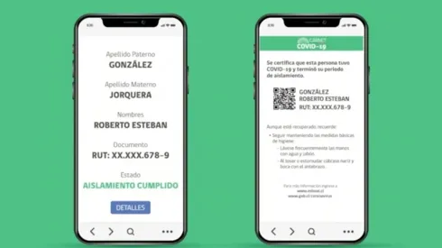El Carnet Covid-19 se entregará de manera digital.

