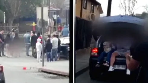 El videoclip fue grabado en el centro de Lota.

