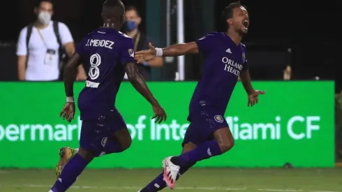 Nani grita el gol del triunfo ante el Inter de Miami
