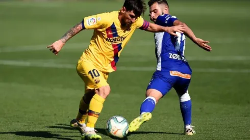 Lionel Messi se mostró tranquilo tras el final de la Liga
