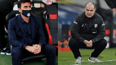 Gustavo Quintero y Marcelo Bielsa
