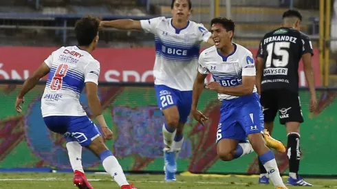 Marcelino marcó un golazo frente a Palestino
