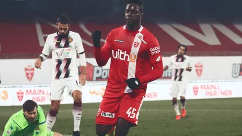 Mario Balotelli juega actualmente en el Monza de la Serie B
