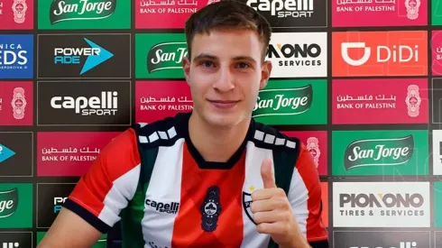 Bruno Barticciotto se convirtió en nuevo jugador de Palestino.
