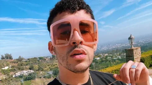 Así celebra Bad Bunny tras su pelea en WrestleMania 37