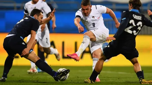 7-0 de Italia contra San Marino en amistoso previo a la Eurocopa.
