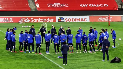 La Roja entrenó en San Carlos de Apoquindo
