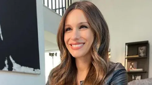 A menos de dos semanas de dar a luz: Así fue el regreso de Pampita a la TV