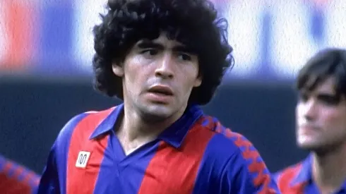 Diego Maradona jugó en Barcelona entre 1982 y 1984
