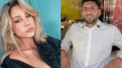 La pareja compartió románticas postales en Instagram.

