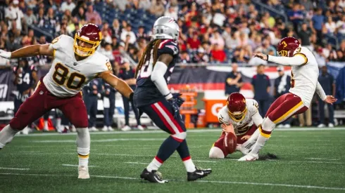 Sammis Reyes tuvo su histórico debut hace dos semanas contra los Patriots.
