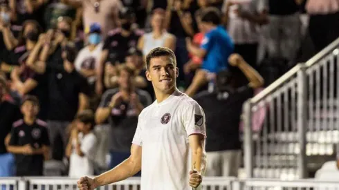 Robinson con la camiseta del Inter de Miami
