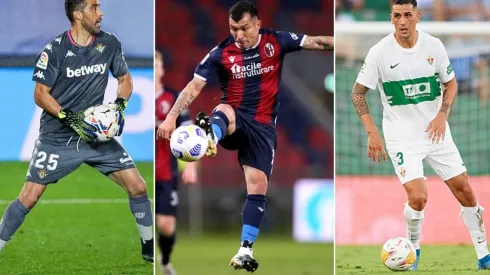 Los clubes de Claudio Bravo, Gary Medel y Enzo Roco juegan este lunes en Europa.
