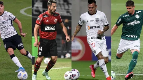 Los chilenos son protagonistas en el Brasileirao.
