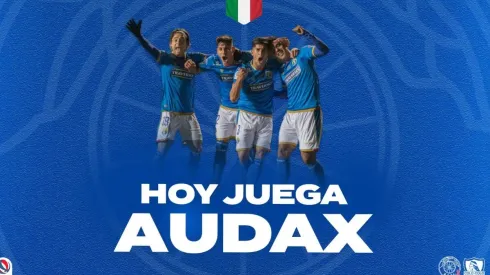 Audax Italiano anuncia el partido de este jueves
