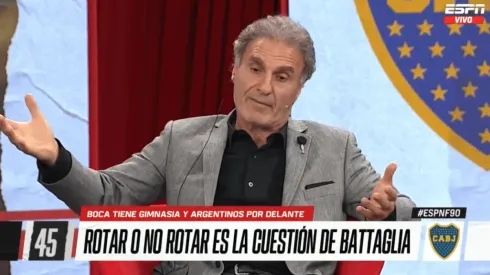 Óscar Ruggeri le repartió críticas a Juan Román Riquelme.
