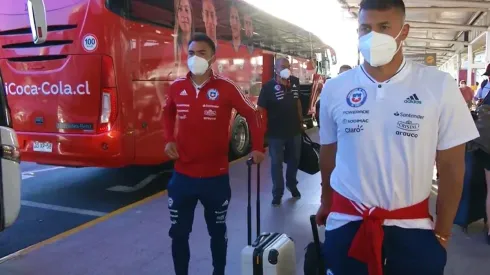 Suazo y Morales viajaron con la selección chilena a Texas.
