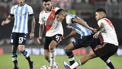 Paulo Díaz fue titular en la defensa de River Plate
