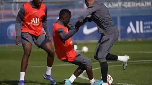 Gueye lesiona involuntariamente a Mbappé en el entrenamiento
