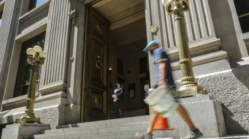 El Banco Central anunció el Imacec de abril.
