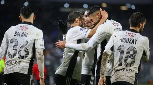 Colo Colo celebra la goleada conseguida ante Deportes La Serena.
