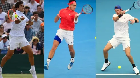 Los tres chilenos buscarán llegar en un buen momento al US Open 2022.
