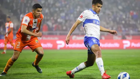 Yamil Asad en los buenos 17' que jugó ante Cobresal. Ese día, reemplazó a Gonzalo Tapia.
