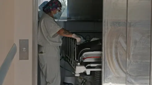 Unidad de urgencias durante pandemia por Covid-19
