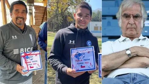Mario Lepe, Cristián Álvarez e Ignacio Prieto forman parte del sindicato de Cruzados SADP.
