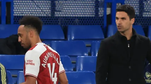 Aubameyang fue dirigido por Mikel Arteta en el Arsenal
