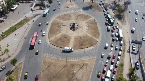 Plaza Italia, Chile.
