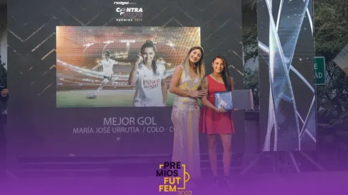 María José Urrutia resultó ganadora del premio al Mejor Gol el 2021
