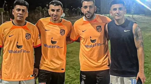 Correa y Almada jugaron una pichanga y al otro día están en Qatar 2022.
