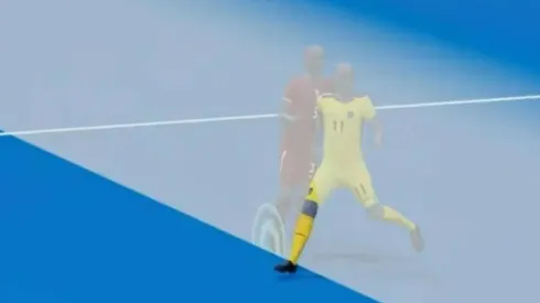 El offside semiautomático que funciona en el Mundial
