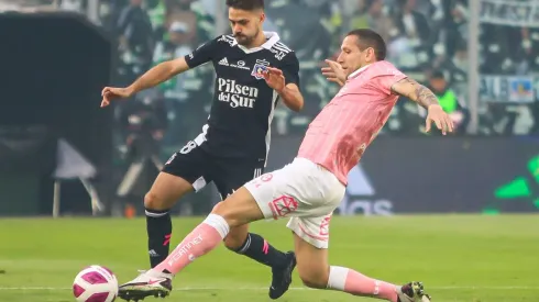 Aued enfrentó a Colo Colo en el Monumental este año
