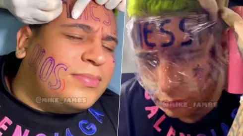 La locura que hizo Mike Jambs en honor a Messi.
