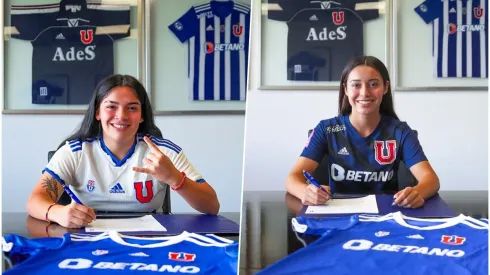 Monseta y Karen firmaron por dos años con la U
