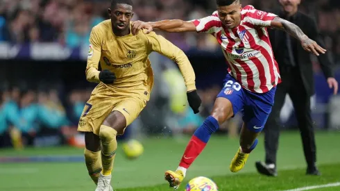 Ousmane Dembélé marcó el único gol del partido
