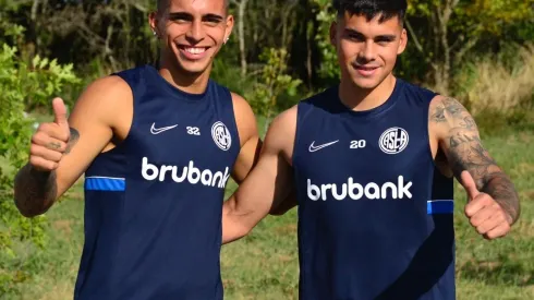 Ibacache (20) se sumó a la pretemporada con San Lorenzo en Uruguay
