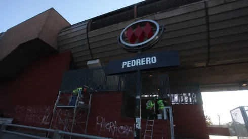 Estación de metro Pedrero.
