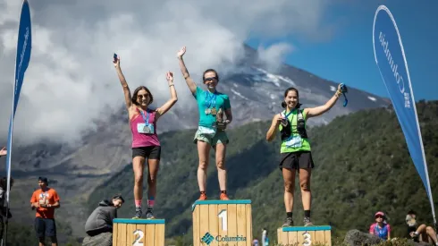 Mariela Becar, Natacha López y Alba Prado conformaron el podio de la carrera
